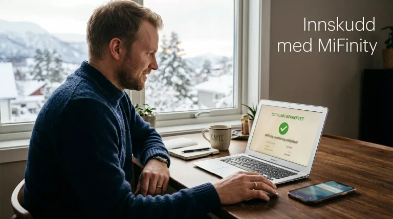 Steg-for-steg guide til MiFinity-innskudd hos bettingsider for norske spillere