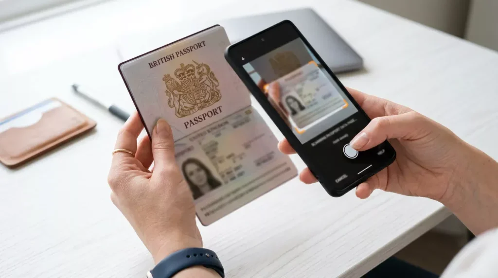 KYC-verifiseringsprosess for MiFinity-konto med dokumenter