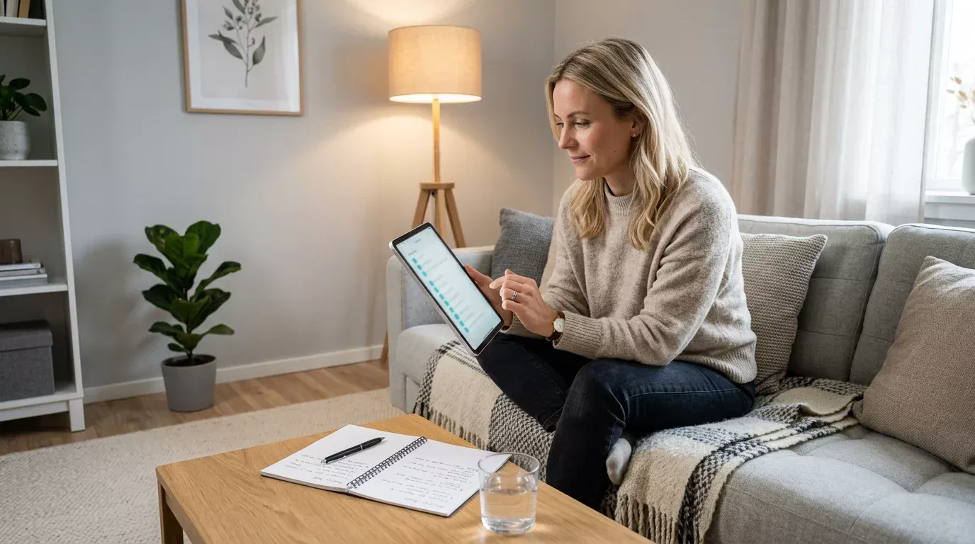 Norsk bettingspiller som planlegger innskudd med MiFinity på nettbrett