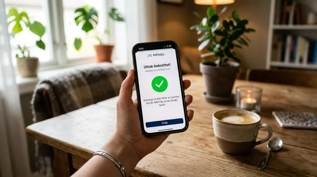 Guide til MiFinity-uttak fra bettingsider med behandlingstider og grenser